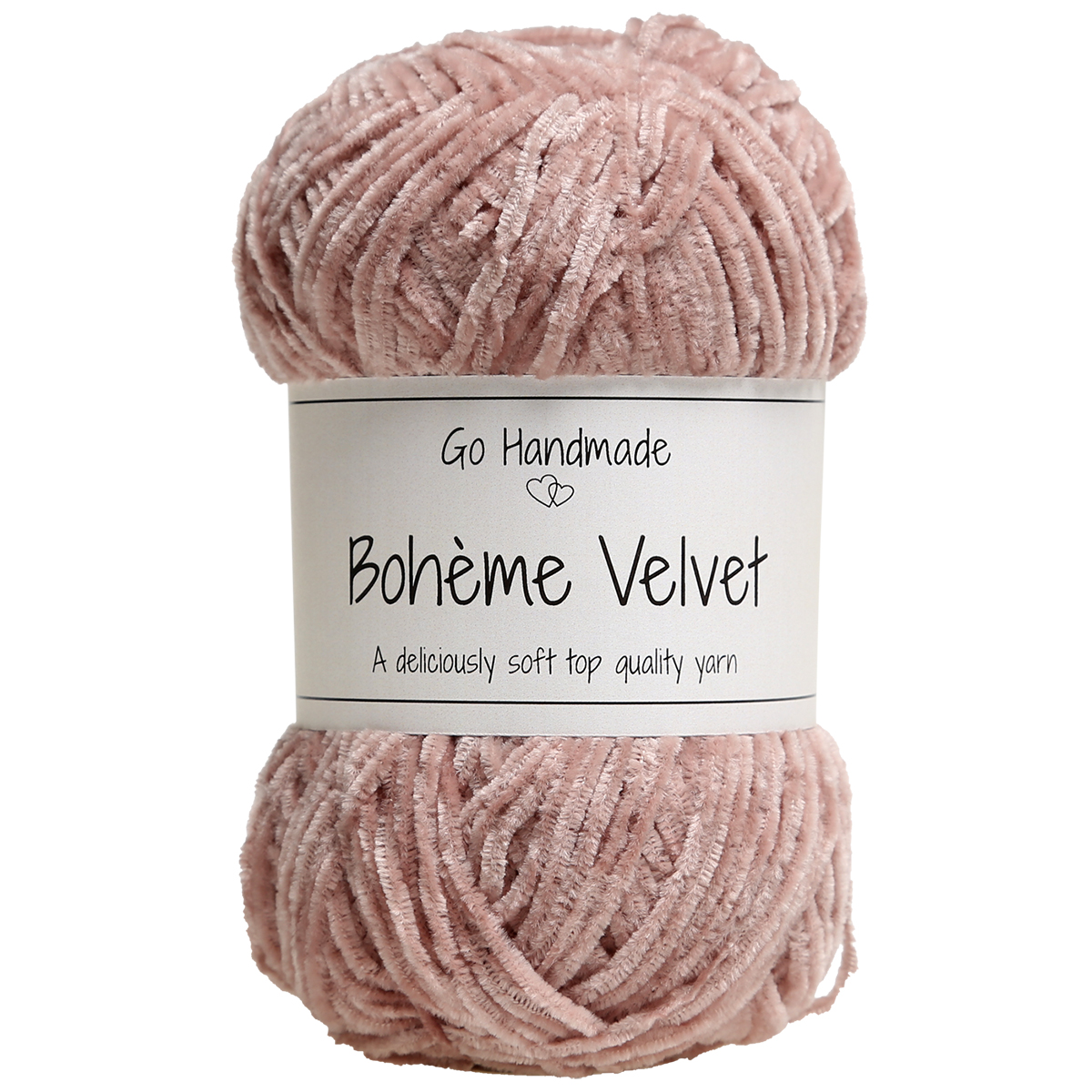 Bohéme Velvet fine - Soft rose Iskov Design